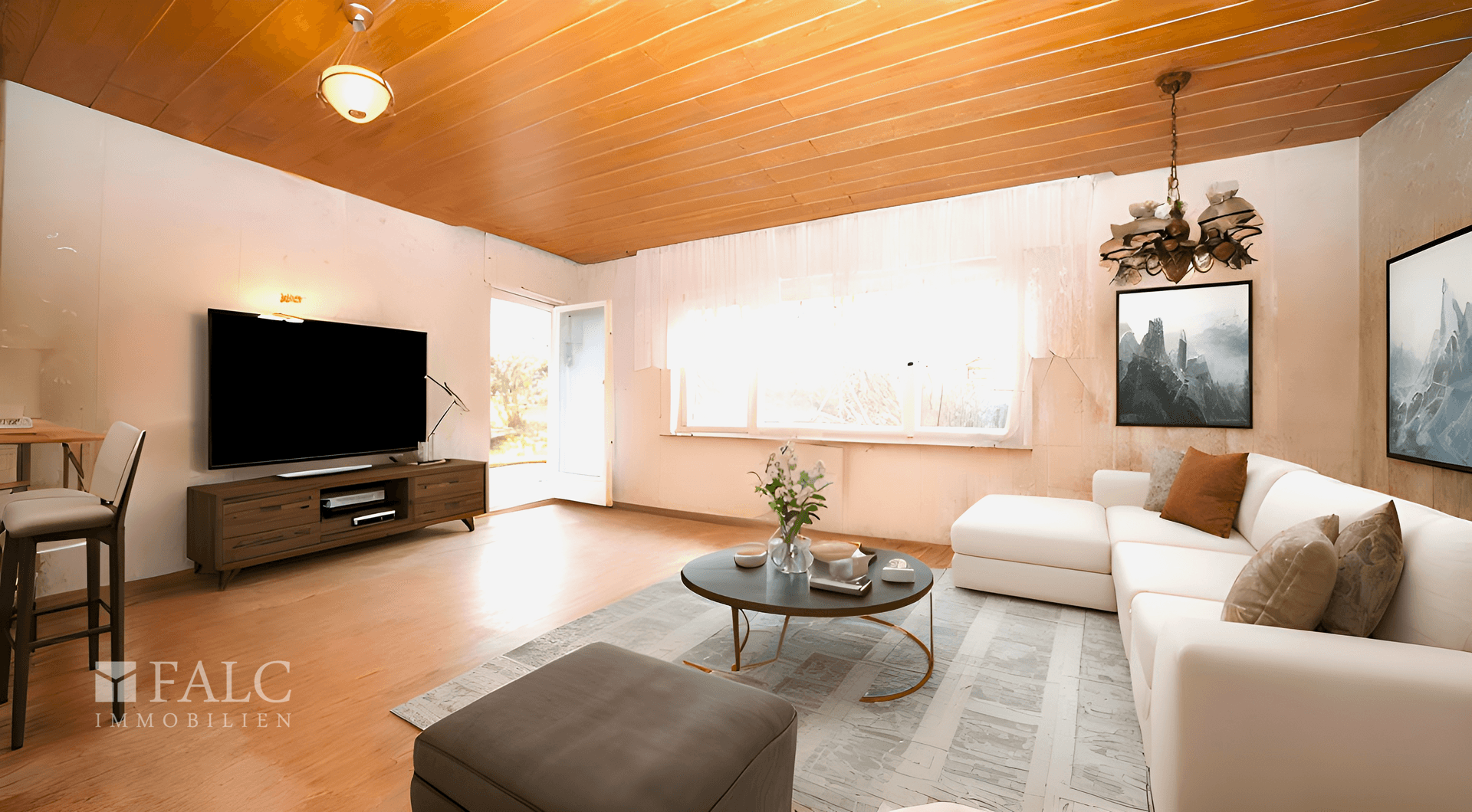 Wohnzimmer Vis.